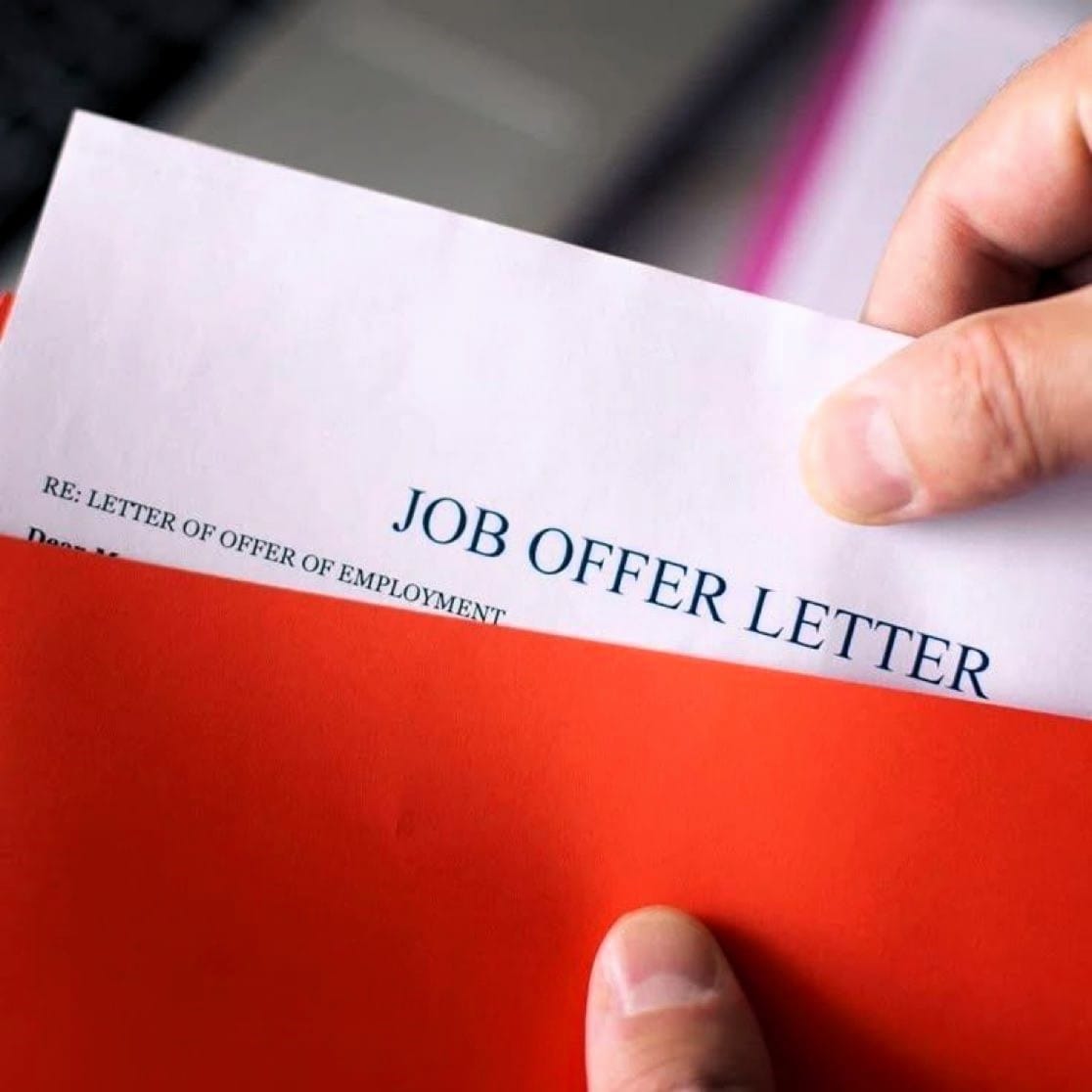 Job seeker celebrating a successful hire after optimizing their resume